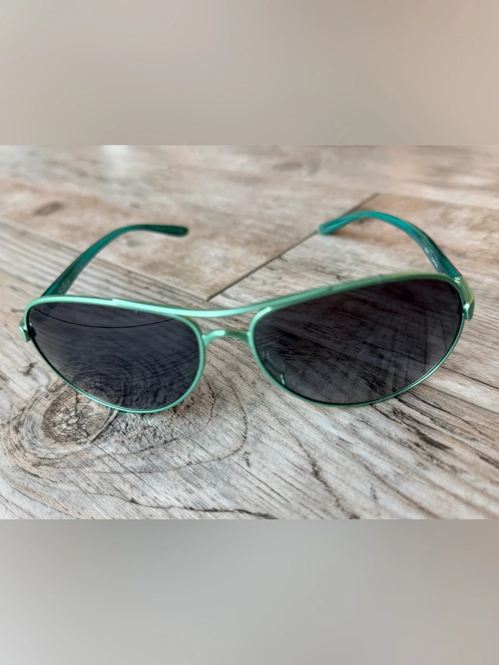 Oakley Feedback OO4079 Women's Aviator Sunglasses Mint Green Teal Honeydew